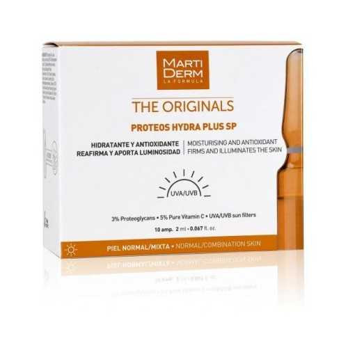 MARTIDERM THE ORIGINALS PROTEOS HYDRA PLUS SP PEAUX NORMALES-MIXTES 10 AMPOULES