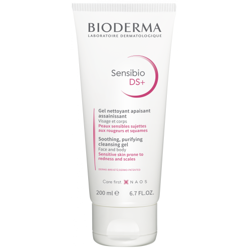 BIODERMA SENSIBIO DS+ GEL NETTOYANT APAISANT 200ML