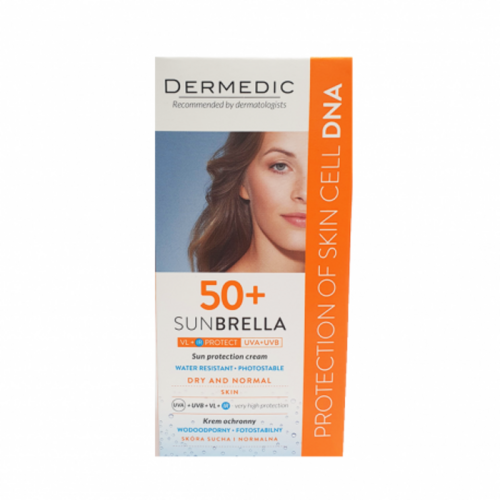 DERMEDIC SUNBRELLA ECRAN SPF50+ PEAUX NORMALES A SECHES 40ML