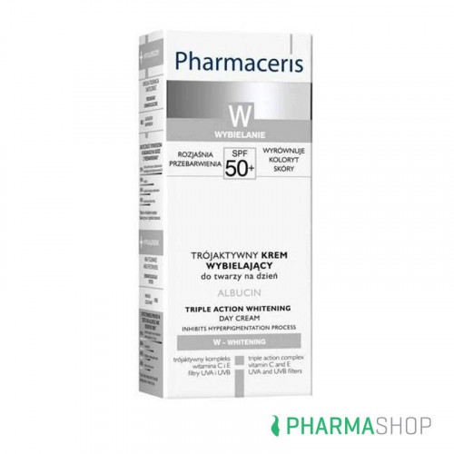 PHARMACERIS W TRIPLE ACTION CREME DE JOUR SPF50+ 30ML