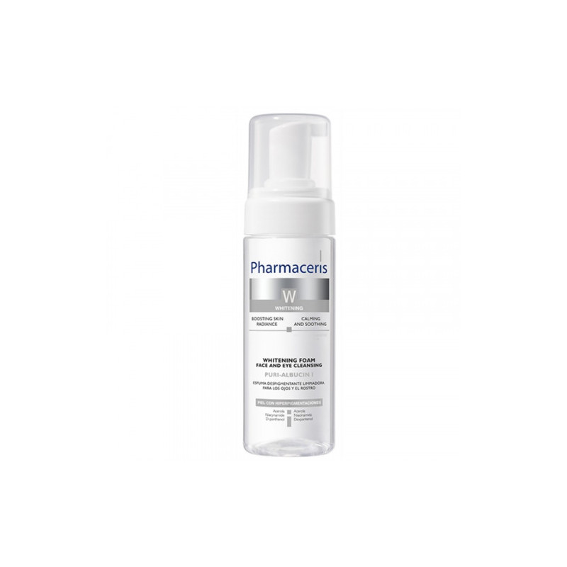 PHARMACERIS W PURI ALBUCIN MOUSSE NETTOYANTE ECLAIRCISSANTE 150ML