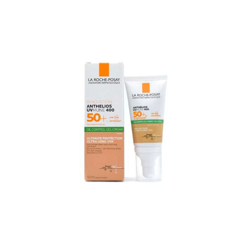 LA ROCHE POSAY ANTHELIOS UVMUNE 400 OIL CONTROL GEL CREME TEINTE SPF50+ 50ML