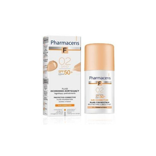 PHARMACERIS F FOND DE TEINT SPF 50+ (02 SAND) 30ML