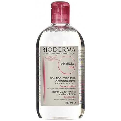 BIODERMA SENSIBIO H2O SOLUTION MICELLAIRE 500ML