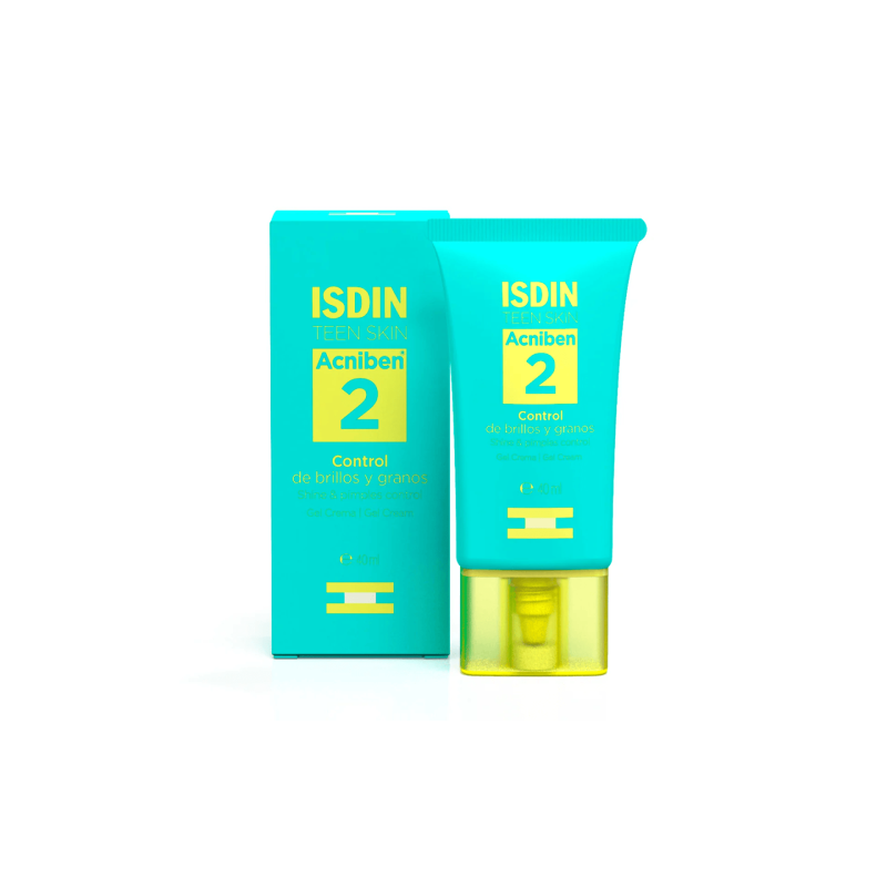 ISDIN ACNIBEN GEL CREME CONTROLE BRILLANCE ET BOUTONS 40ML