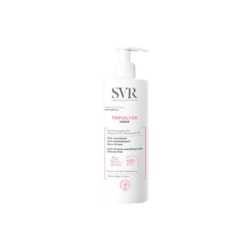 SVR TOPIALYSE CREME SOIN NOURISSANT 400ML