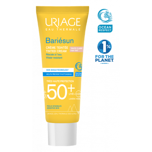 URIAGE BARIESUN CREME SOLAIRE TEINTEE CLAIRE SPF 50+ 50ML