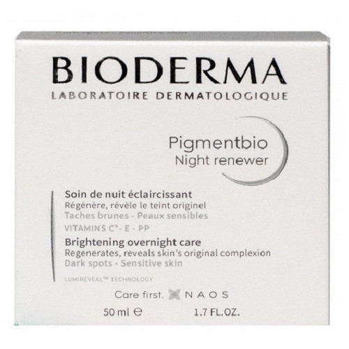 BIODERMA PIGMENTBIO CREME DE NUIT UNIFIANTE 50ML