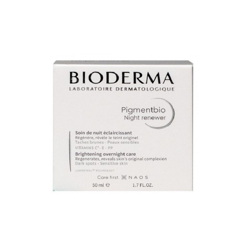 BIODERMA PIGMENTBIO CREME DE NUIT UNIFIANTE 50ML