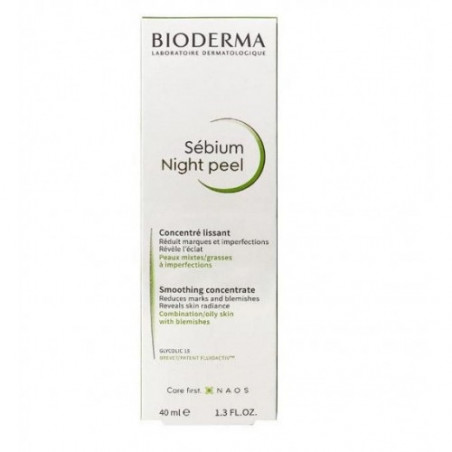 BIODERMA SEBIUM NIGHT PEEL 40ML