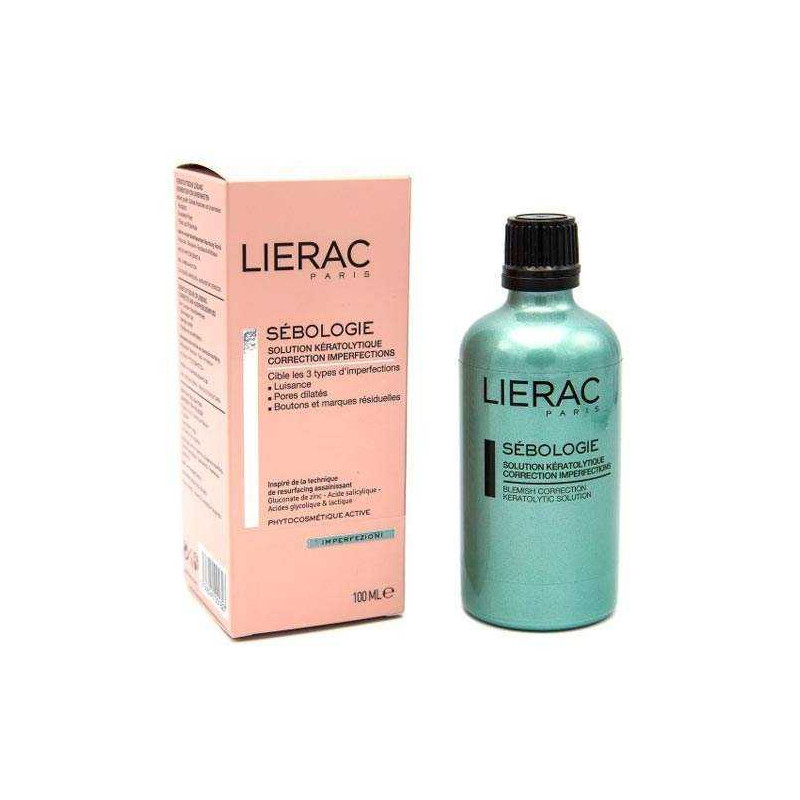 LIERAC SEBOLOGIE SOLUTION KERATOLYTIQUE MICRO-PEELING 100ML