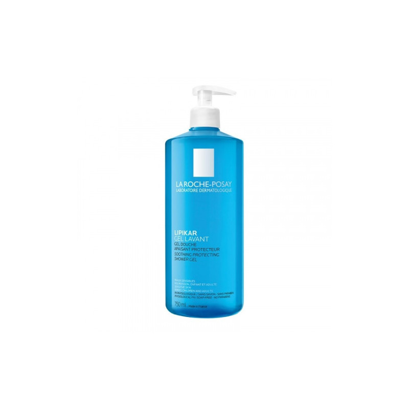 LA ROCHE POSAY LIPIKAR GEL LAVANT GEL DOUCHE APAISANT PROTECTEUR 750ML