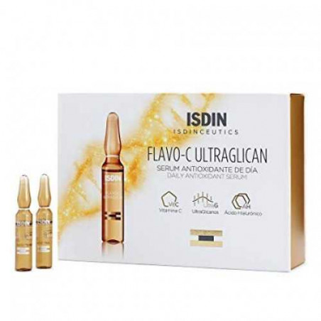 ISDINCEUTICS FLAVO-C ULTRAGLICAN ANTIOXYDANT ET HYDRATANT 30 UNIDOSES DE 2ML