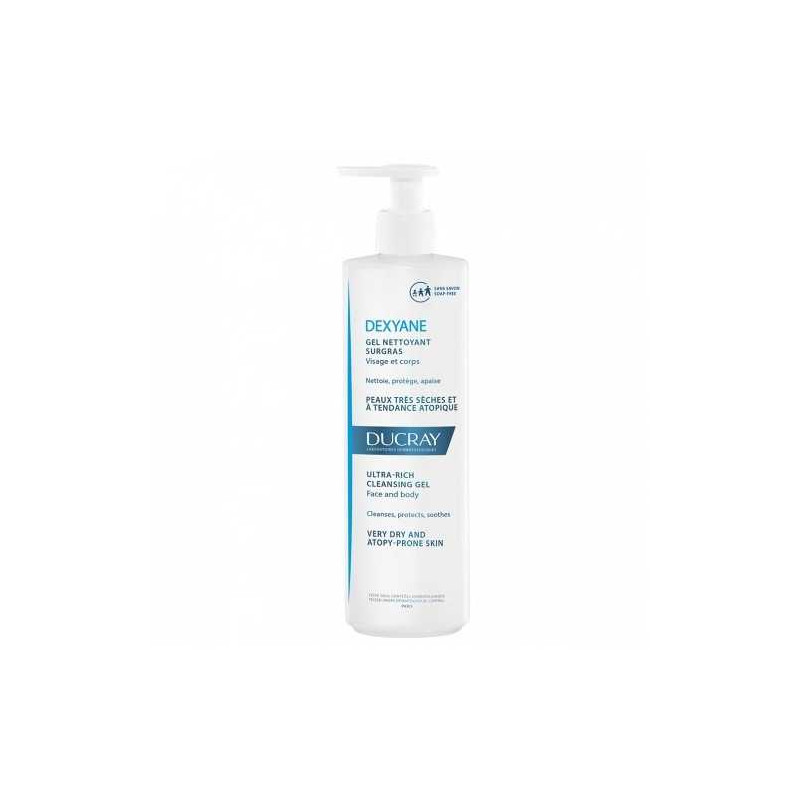 DUCRAY DEXYANE GEL NETTOYANT SURGRAS 400 ML