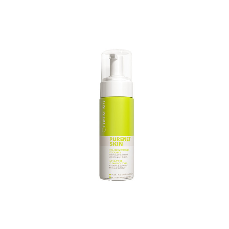 DERMACARE PURENET SKIN MOUSSE NETTOYANTE EXFOLIANTE 150 ML