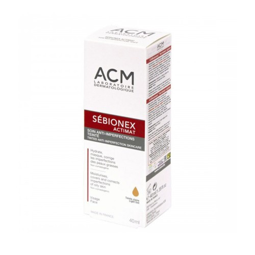 ACM SEBIONEX ACTIMAT SOIN ANTI-IMPERFECTIONS TEINTÉ CLAIRE 40ML