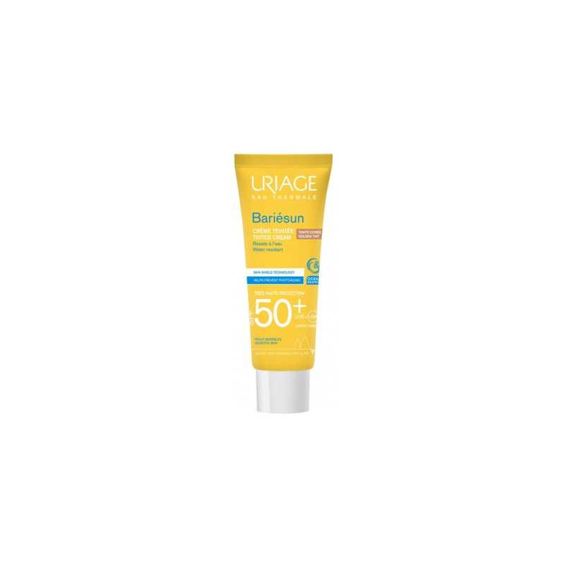 URIAGE BARIESUN CREME SOLAIRE TEINTEE DOREE SPF 50 +, 50ML