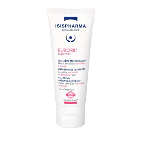 ISISPHARMA RUBORIL EXPERT M GEL CREME ANTI ROUGEURS 40ML