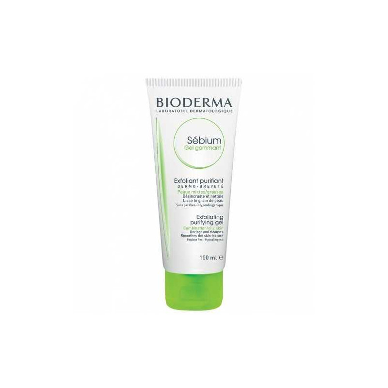 BIODERMA SEBIUM GEL GOMMANT EXFOLIANT PURIFIANT 100ML