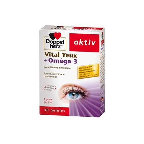 AKTIV VITAL YEUX+OMEGA 3 30 GELULES