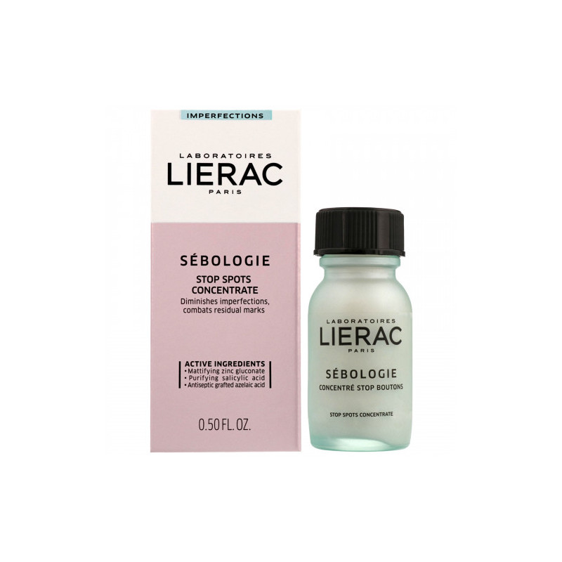 LIERAC SEBOLOGIE CONCENTRE STOP BOUTONS CORRECTION IMPERFECTIONS 15ML