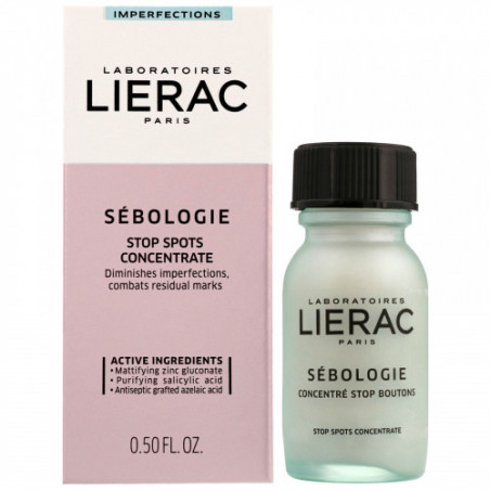 LIERAC SEBOLOGIE CONCENTRE STOP BOUTONS CORRECTION IMPERFECTIONS 15ML