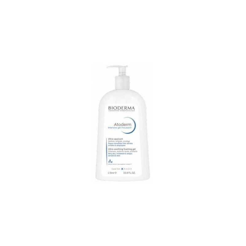 BIODERMA ATODERM INTENSIVE GEL MOUSSANT ULTRA APAISANT 1L