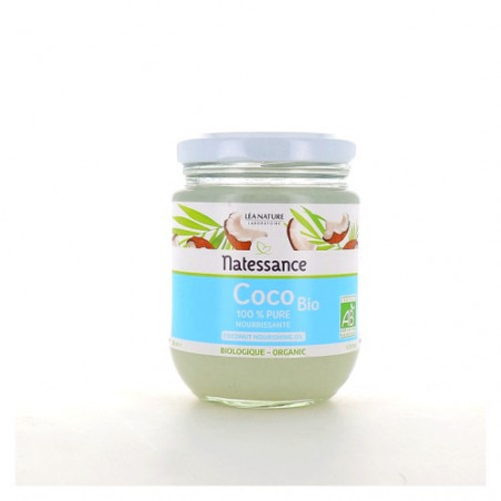 NATESSANCE HUILE DE COCO BIO 200ML