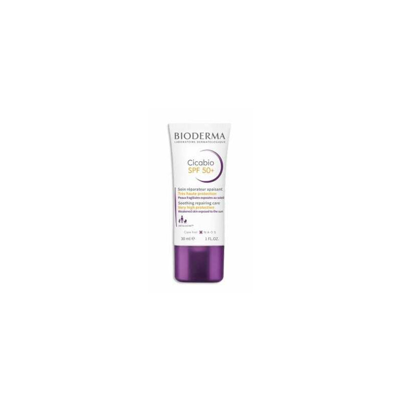 BIODERMA CICABIO SPF50+ SOIN REPARATEUR APAISANT 30ML