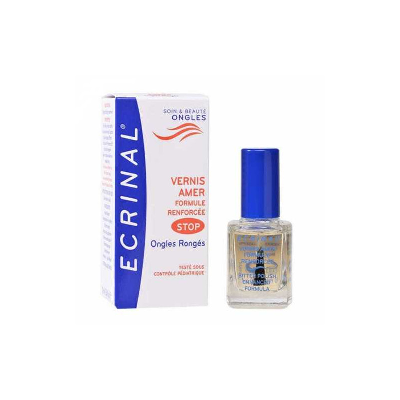 ECRINAL VERNIS AMER STOP AUX ONGLES RONGES 10ML