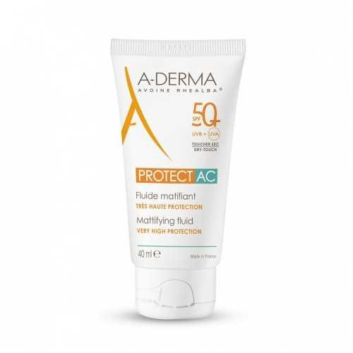 A-DERMA PROTECT AC FLUIDE MATIFIANT SPF50+ 40ML