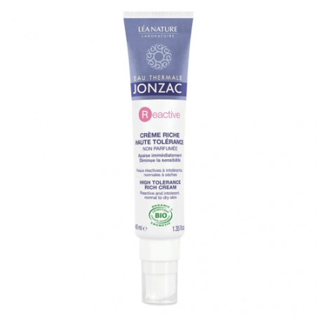 JONZAC REACTIVE CREME RICHE HAUTE TOLERANCE 40ML