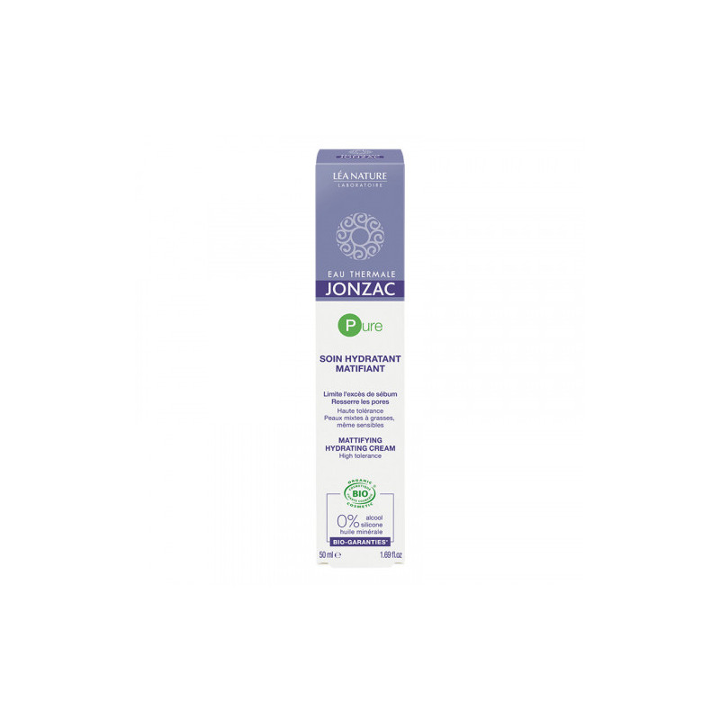 JONZAC PURE SOIN HYDRATANT MATIFIANT 50ML