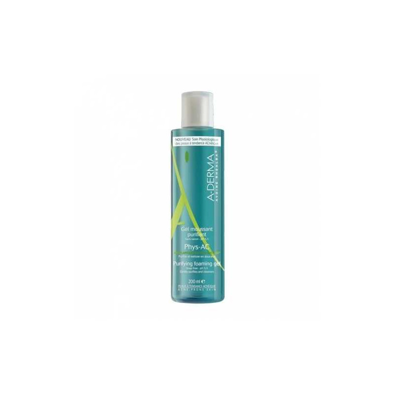 A-DERMA PHYS-AC GEL MOUSSANT PURIFIANT 200ML