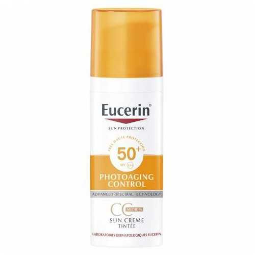 EUCERIN SUN PHOTOAGING CONTROL GEL CREME TEINTE MEDIUM SPF50+ 50ML