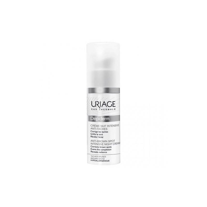 URIAGE DEPIDERM CREME NUIT INTENSIVE ANTI-TACHES 30ML