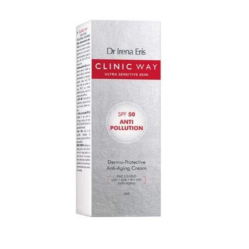 CLINIC WAY ECRAN ANTI-AGE SPF 50 ANTI POLLUTION 40ML