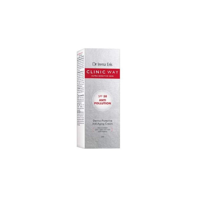 CLINIC WAY ECRAN ANTI-AGE SPF 50 ANTI POLLUTION 40ML